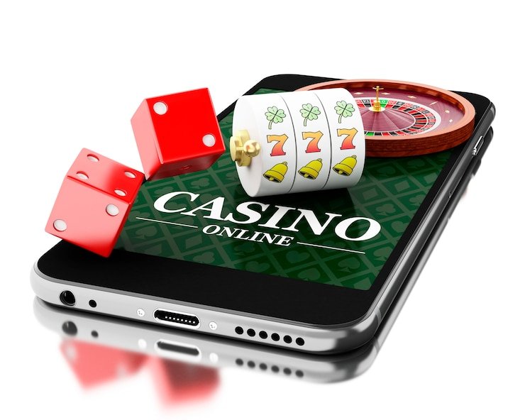 Baccarat table with banker and player positions